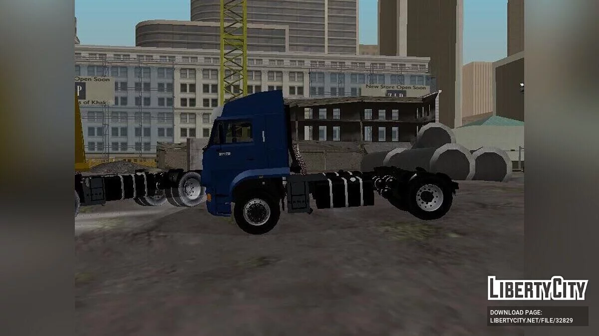 КамАЗ 5460M TAI version 1.5 / GTA San Andreas