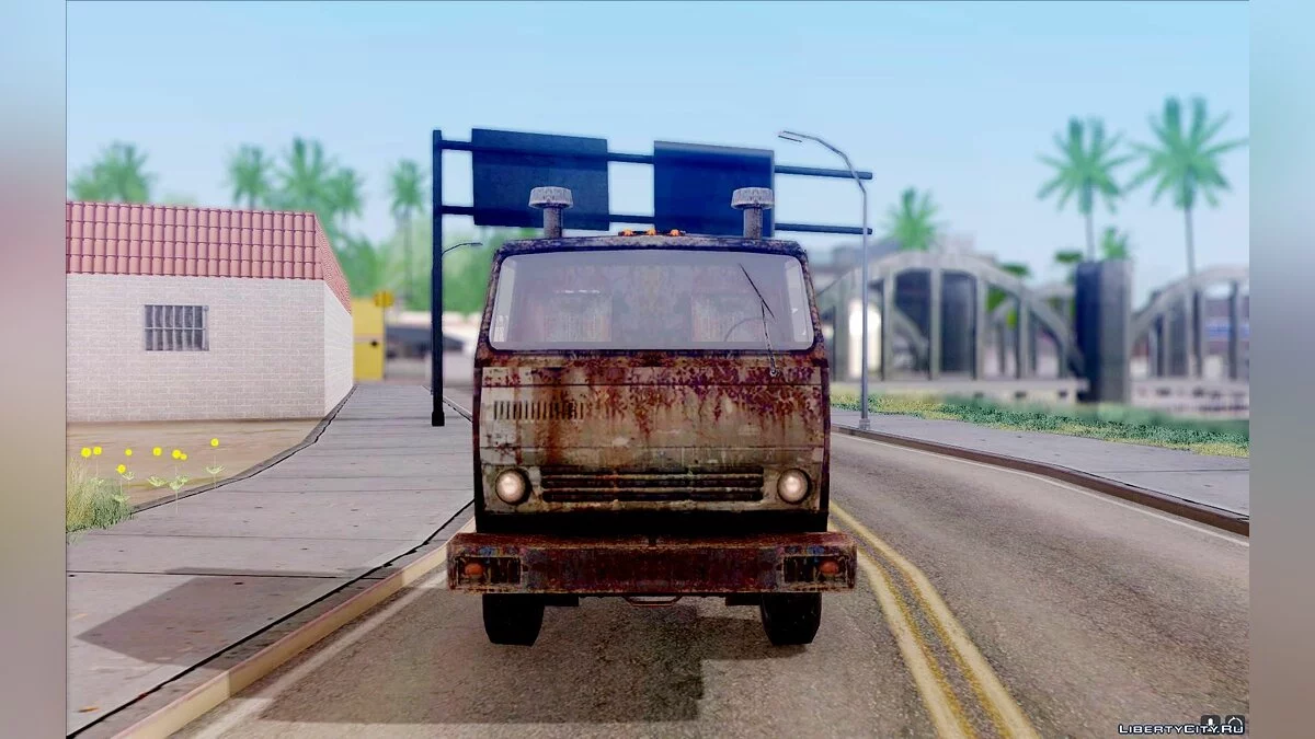 КамАЗ из S.T.A.L.K.E.R. / GTA San Andreas