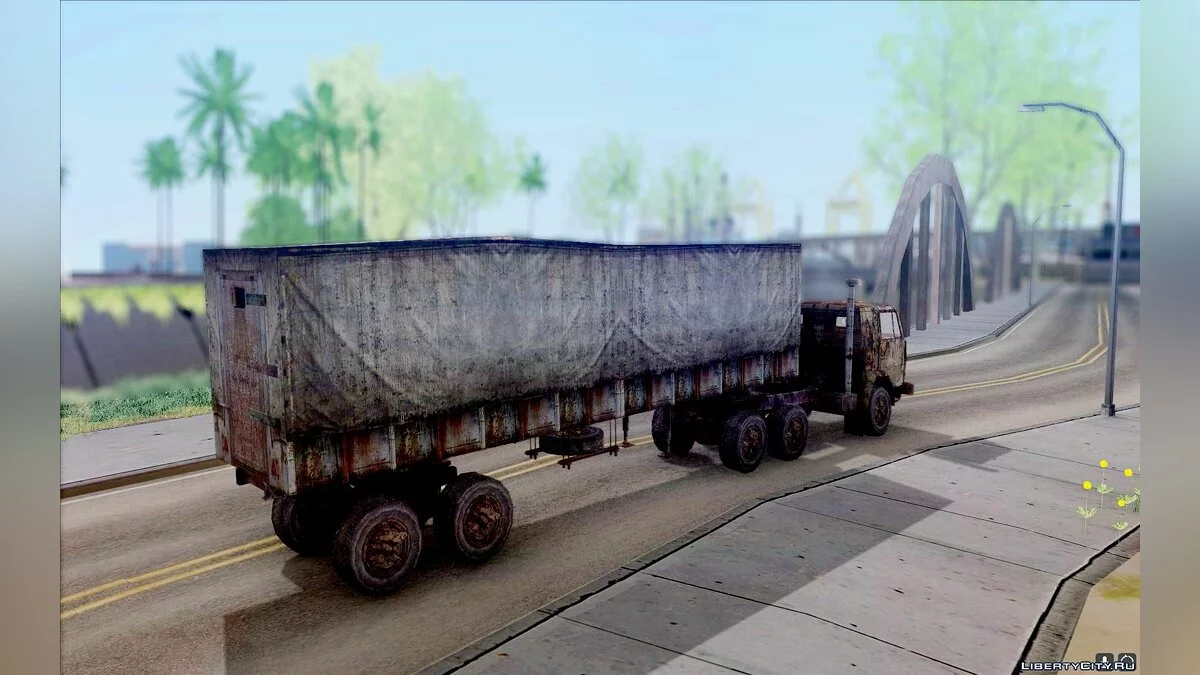КамАЗ из S.T.A.L.K.E.R. / GTA San Andreas