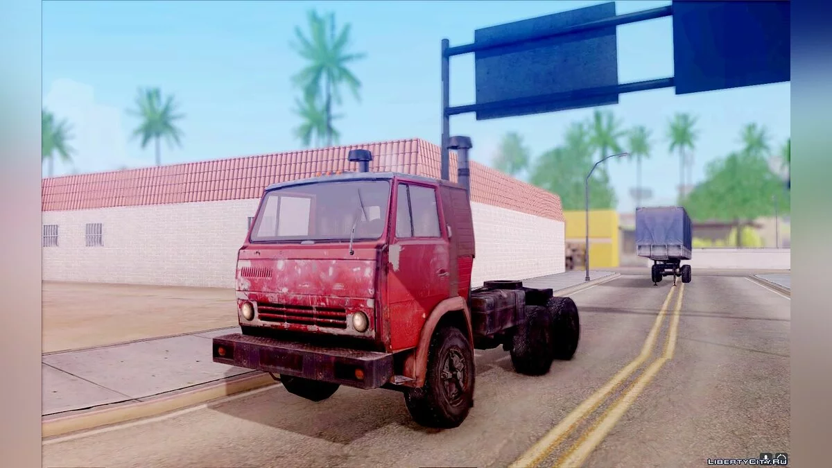 КамАЗ из S.T.A.L.K.E.R. / GTA San Andreas