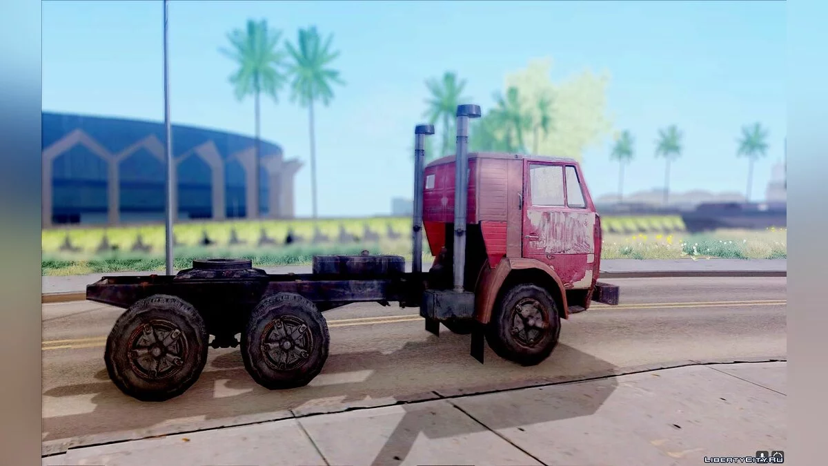 КамАЗ из S.T.A.L.K.E.R. / GTA San Andreas