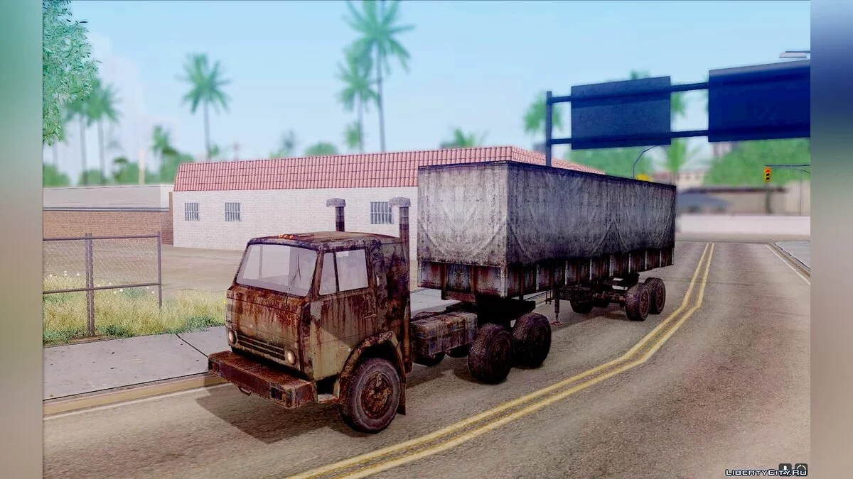 КамАЗ из S.T.A.L.K.E.R. / GTA San Andreas