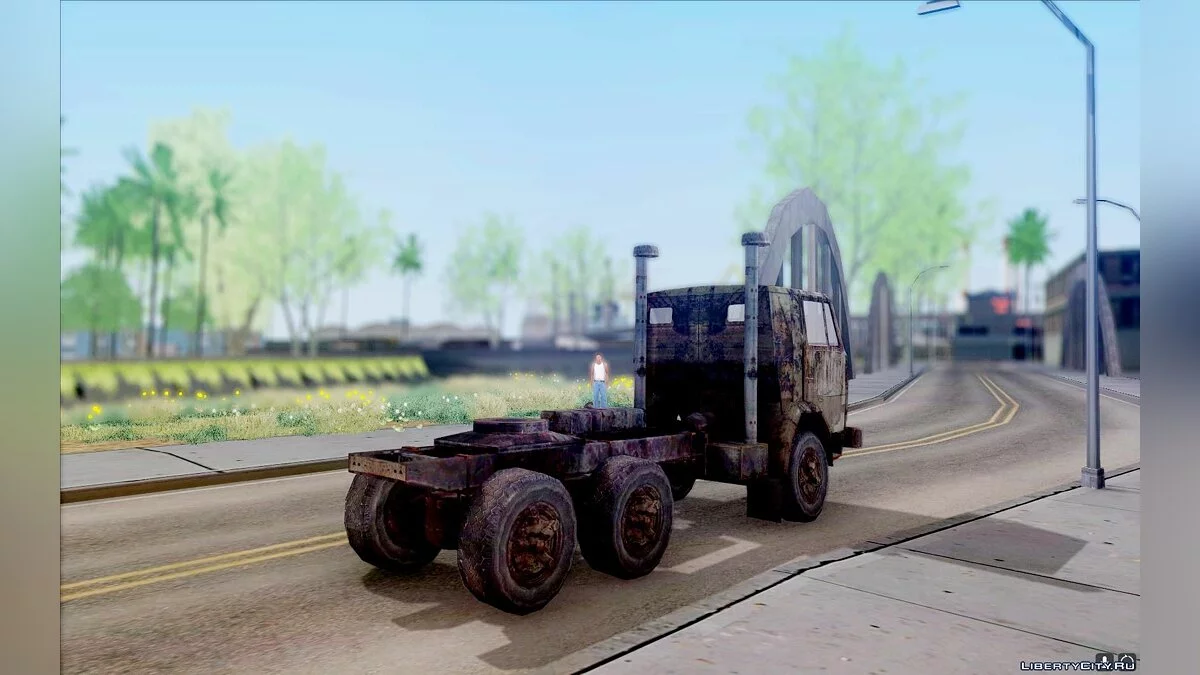 КамАЗ из S.T.A.L.K.E.R. / GTA San Andreas