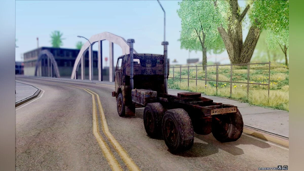 КамАЗ из S.T.A.L.K.E.R. / GTA San Andreas