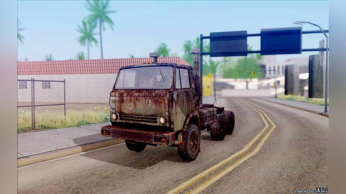КамАЗ из S.T.A.L.K.E.R. / GTA San Andreas