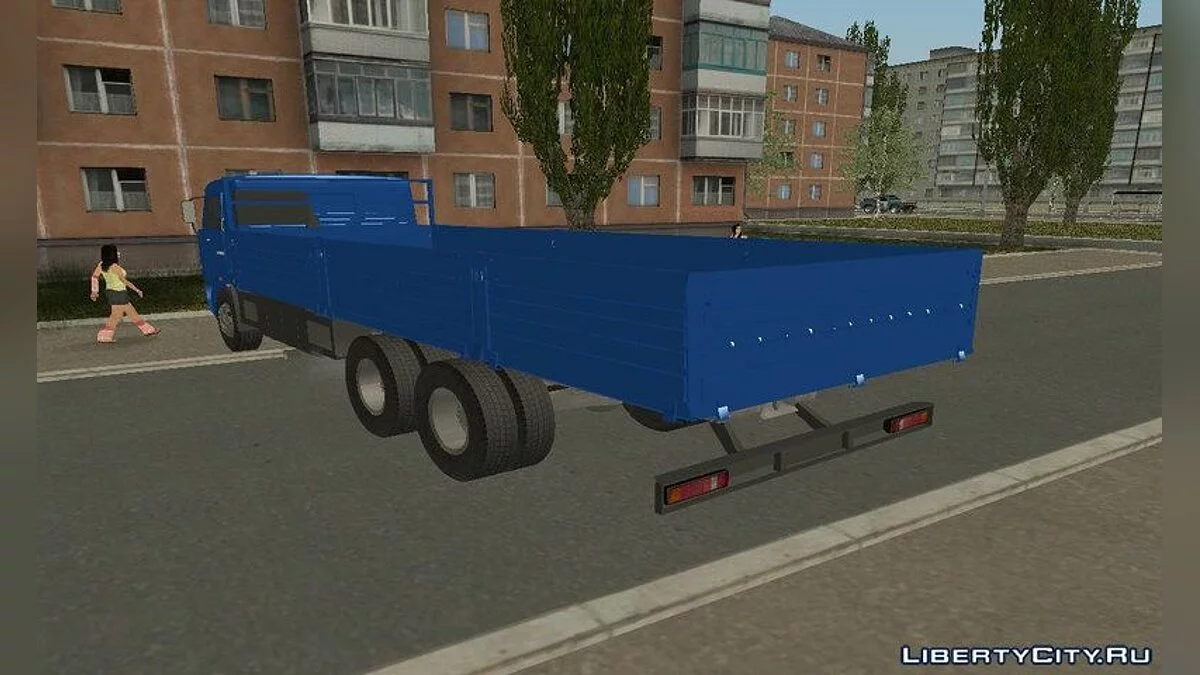 КамАЗ-65117 / GTA San Andreas