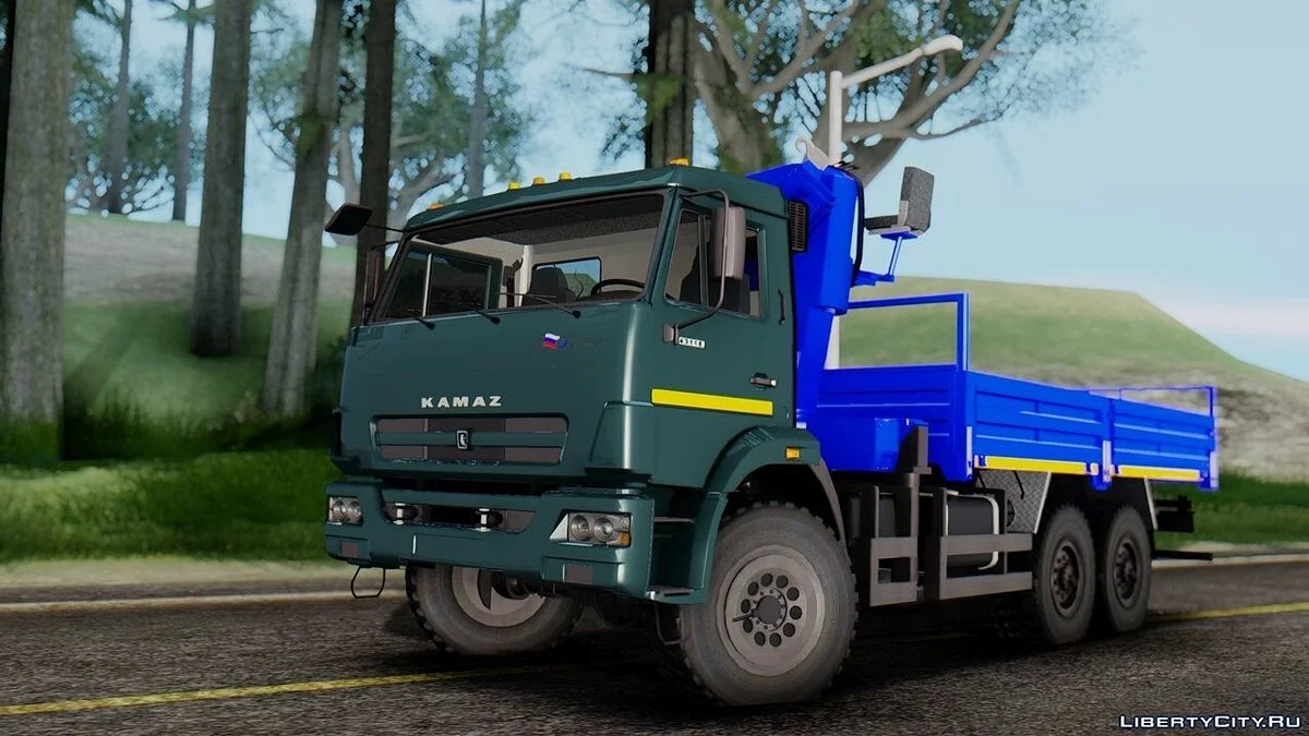 Камаз 43118-3049-46 / GTA San Andreas