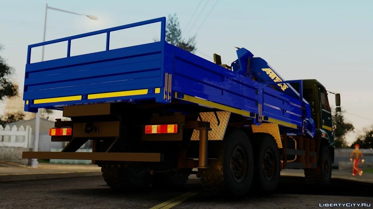 Камаз 43118-3049-46 / GTA San Andreas