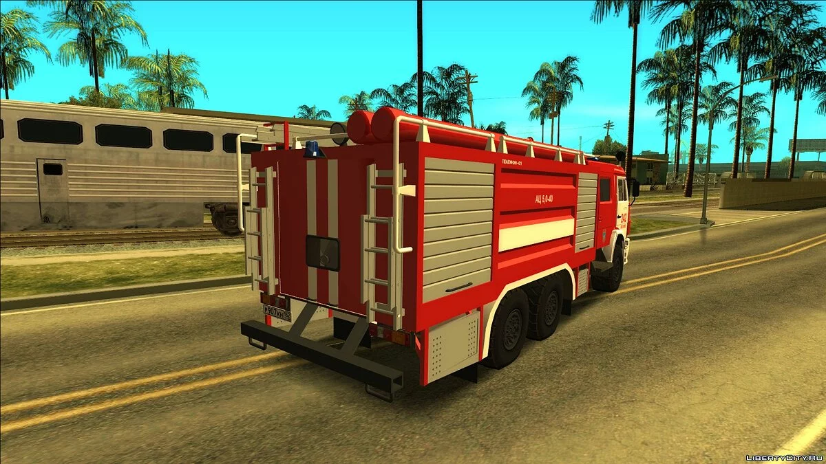 КамАЗ (МЧС России) / GTA San Andreas