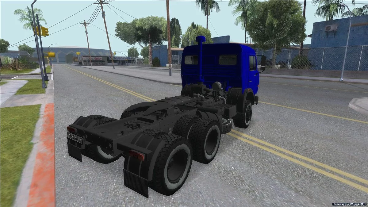 КамАЗ 54115 Зима / GTA San Andreas