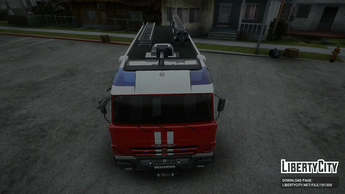 Пожарный автомобиль КАМАЗ Арзамас / GTA San Andreas