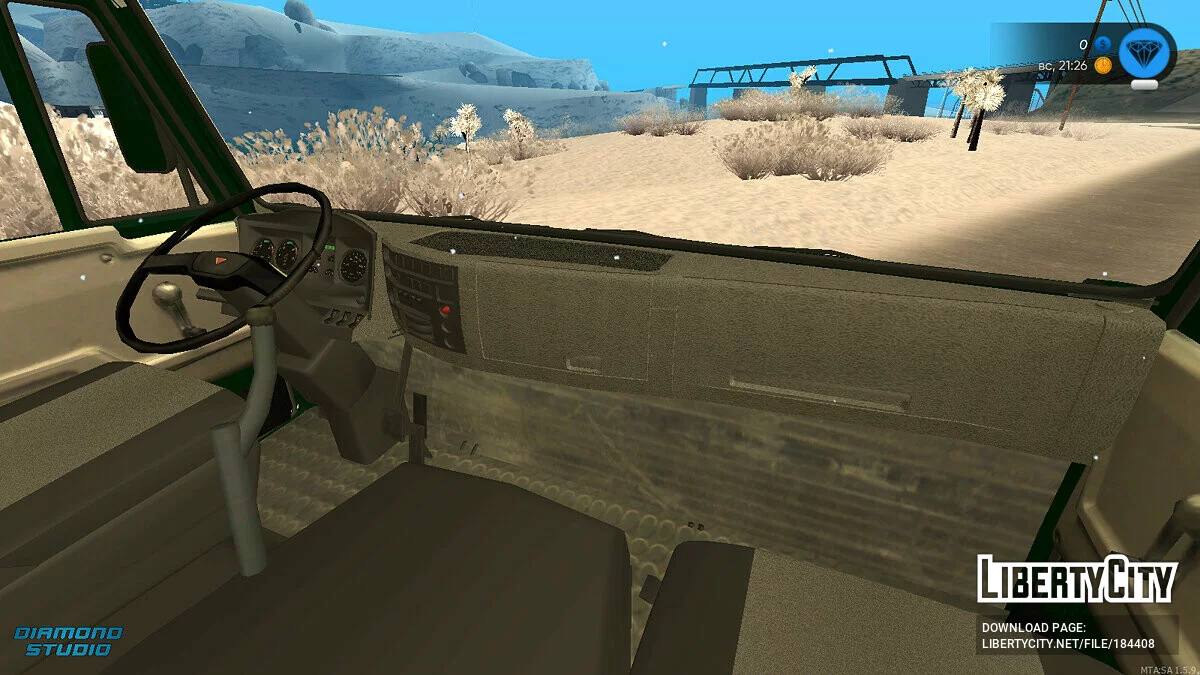 КАМАЗ 43118 + CCD / GTA San Andreas