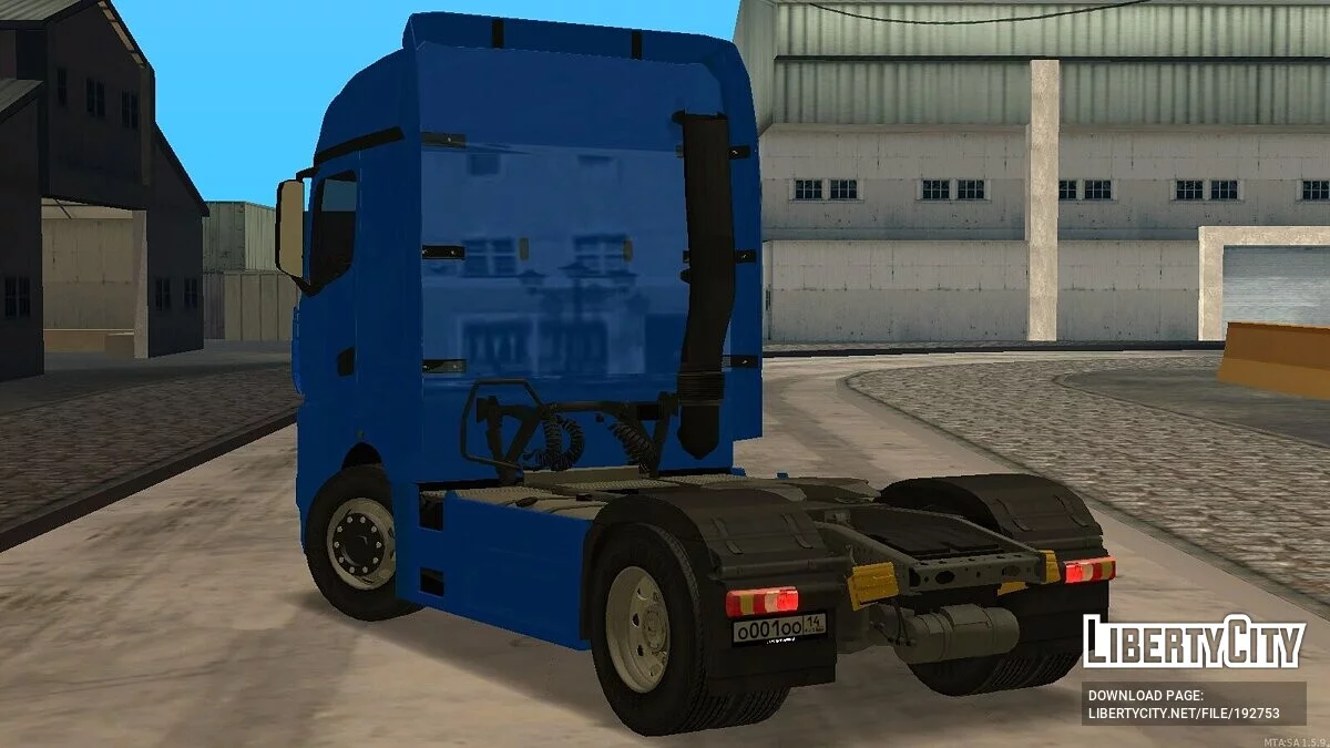 КАМАЗ 54901 + CCD / GTA San Andreas