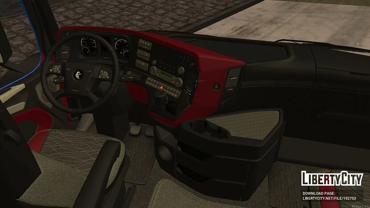 КАМАЗ 54901 + CCD / GTA San Andreas