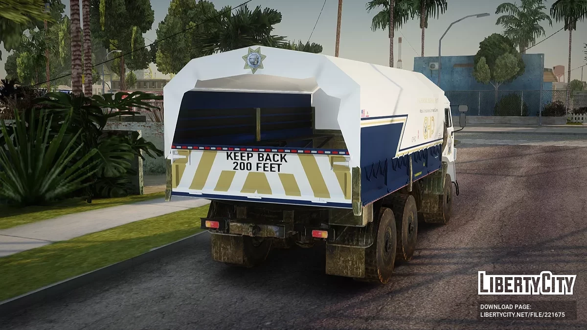 КамАЗ California Highway Patrol / GTA San Andreas