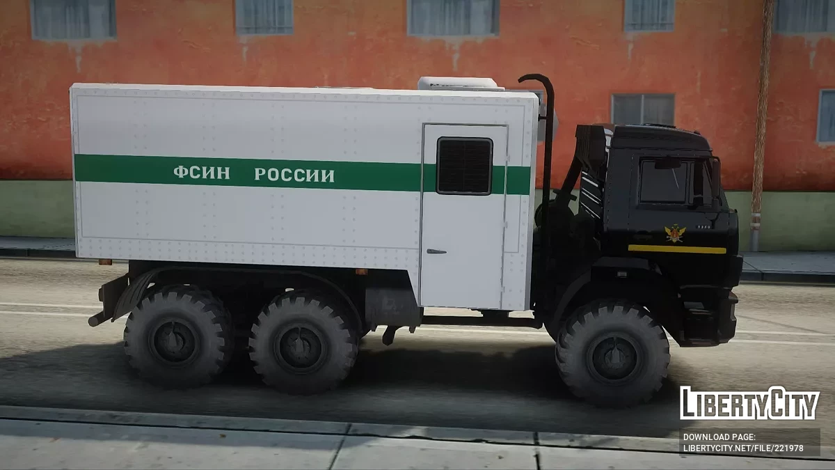 КамАЗ 5350 ФСИН России / GTA San Andreas