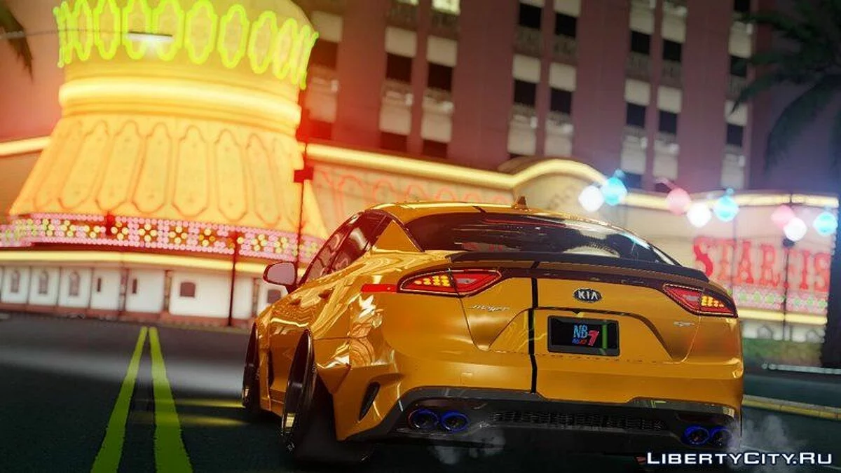 Kia Stinger GT Wide Body Kit 2018 / GTA San Andreas