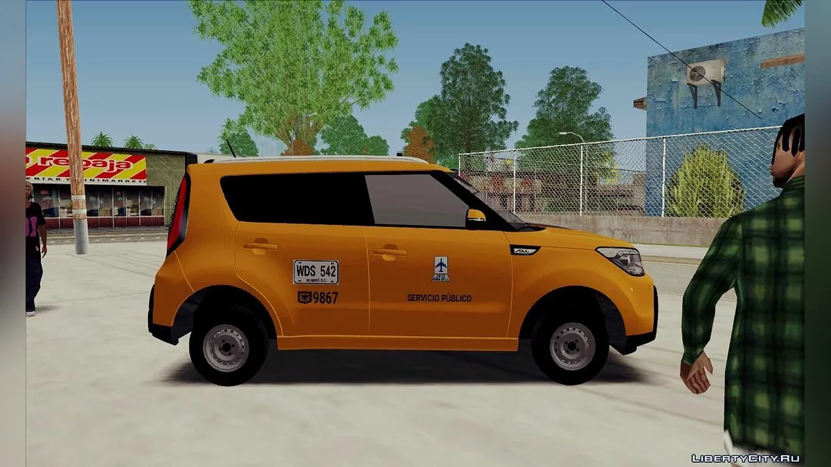 Kia Soul 2015 Taxi Colombiano - Колумбийское такси / GTA San Andreas