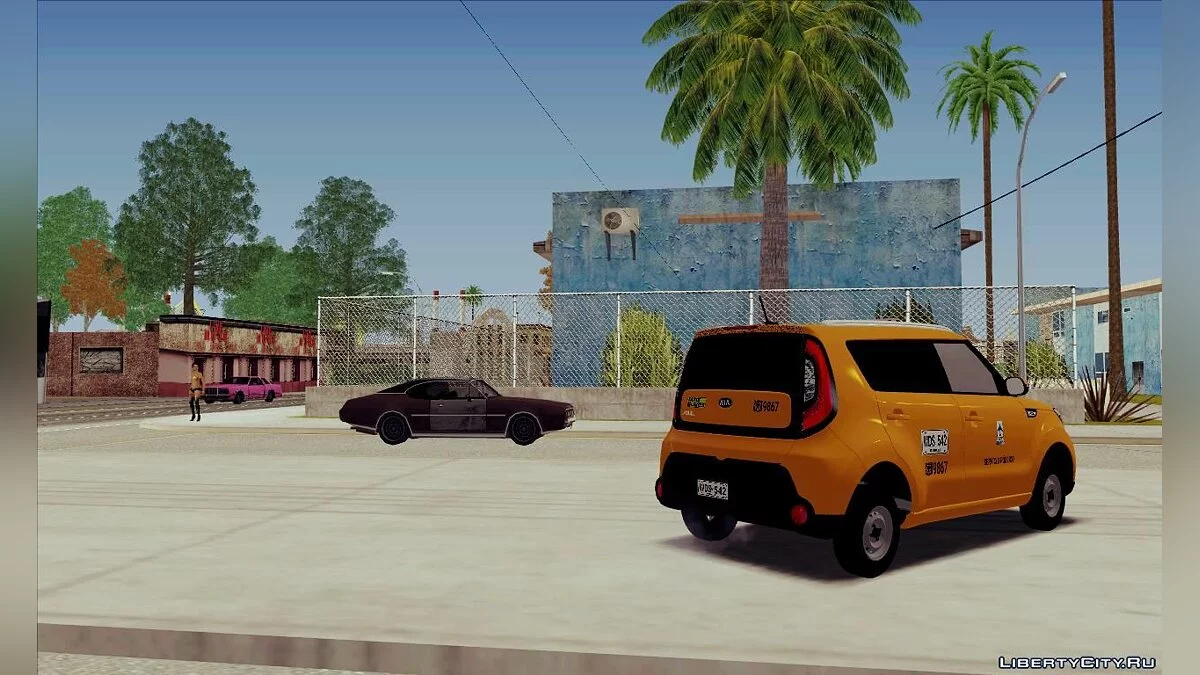 Kia Soul 2015 Taxi Colombiano - Колумбийское такси / GTA San Andreas