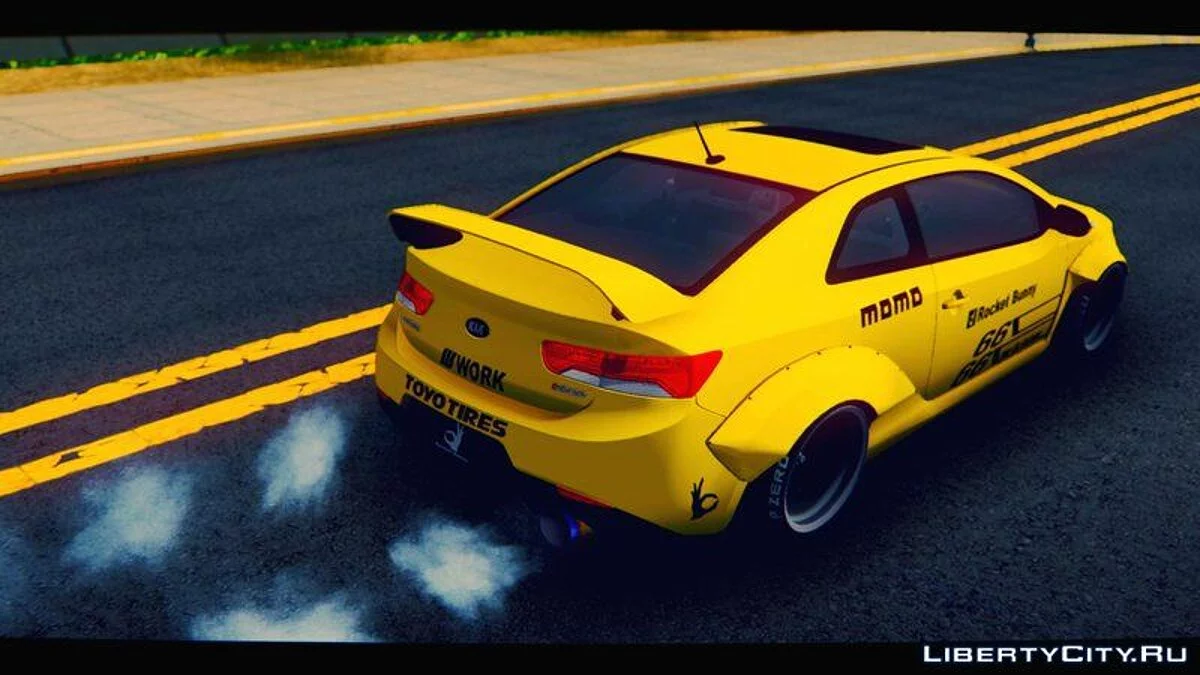 Kia Forte Koup SX Rocket Bunny Works 2010 / GTA San Andreas