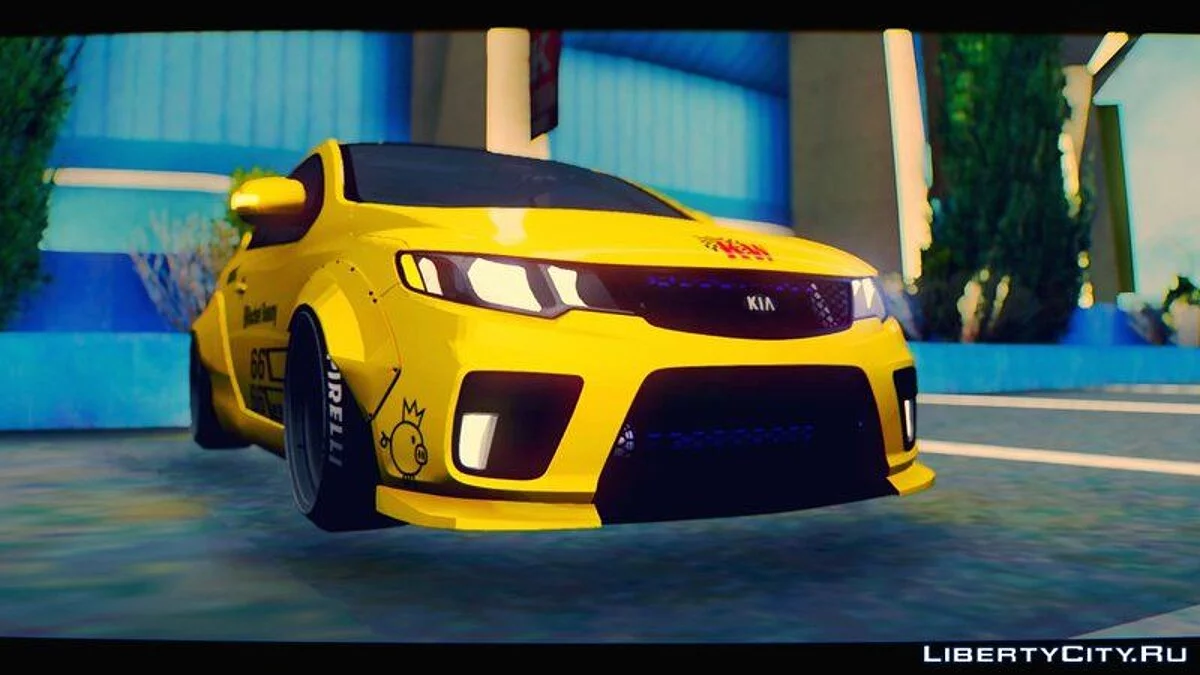 Kia Forte Koup SX Rocket Bunny Works 2010 / GTA San Andreas