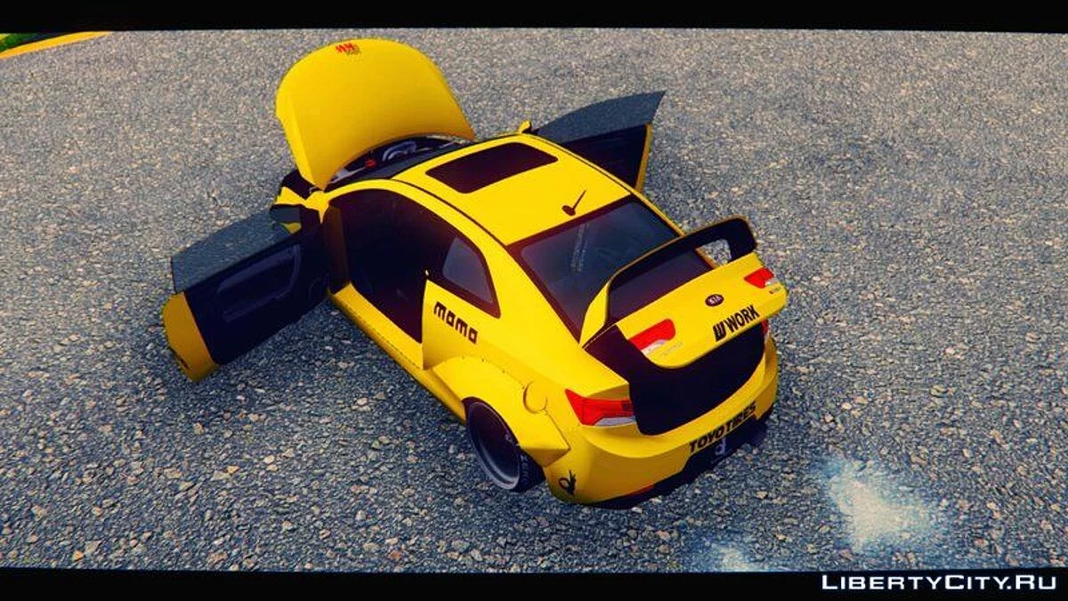 Kia Forte Koup SX Rocket Bunny Works 2010 / GTA San Andreas