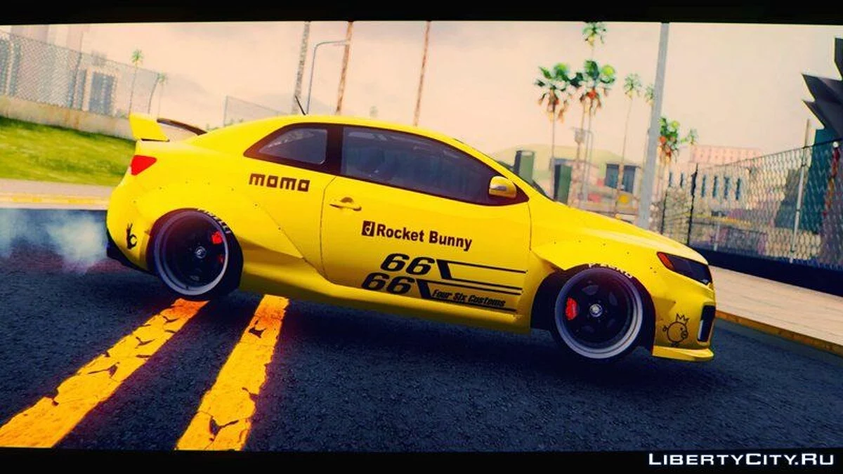 Kia Forte Koup SX Rocket Bunny Works 2010 / GTA San Andreas