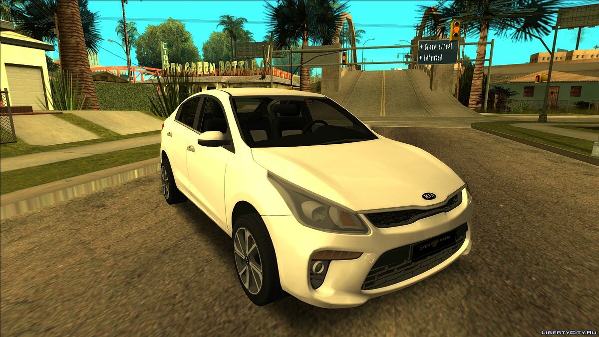 Скачать Kia Rio 2017 для GTA San Andreas