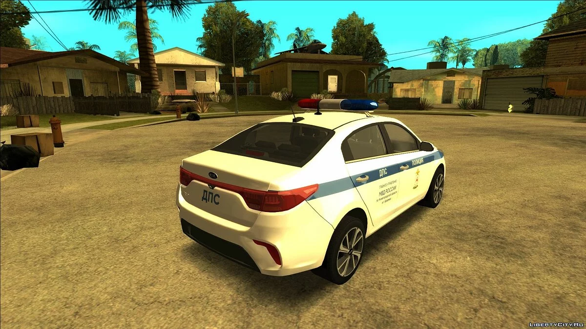 KIA RIO (ДПС раскраска) / GTA San Andreas