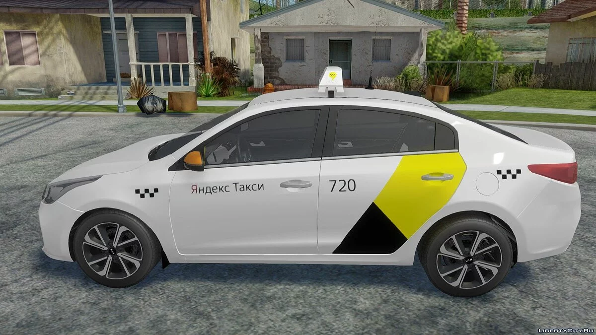 Kia Rio - Яндекс Такси / GTA San Andreas