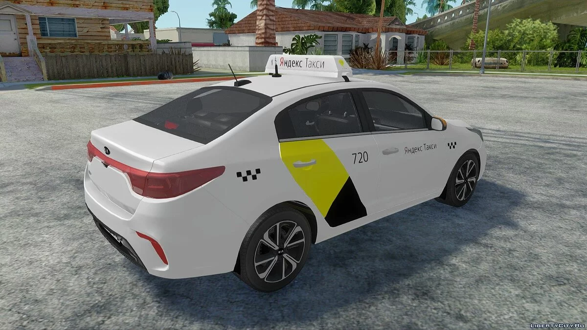 Kia Rio - Яндекс Такси / GTA San Andreas