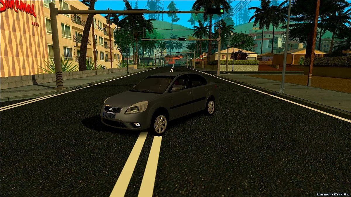Kia RIO II Sedan / GTA San Andreas