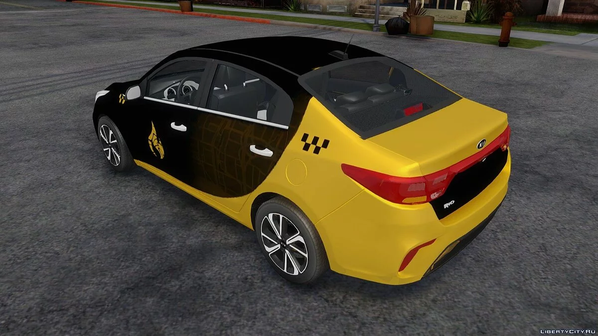 Kia Rio '17 - Bright Такси / GTA San Andreas