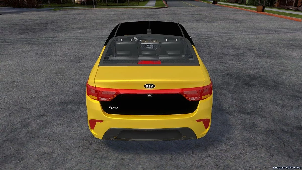 Kia Rio '17 - Bright Такси / GTA San Andreas
