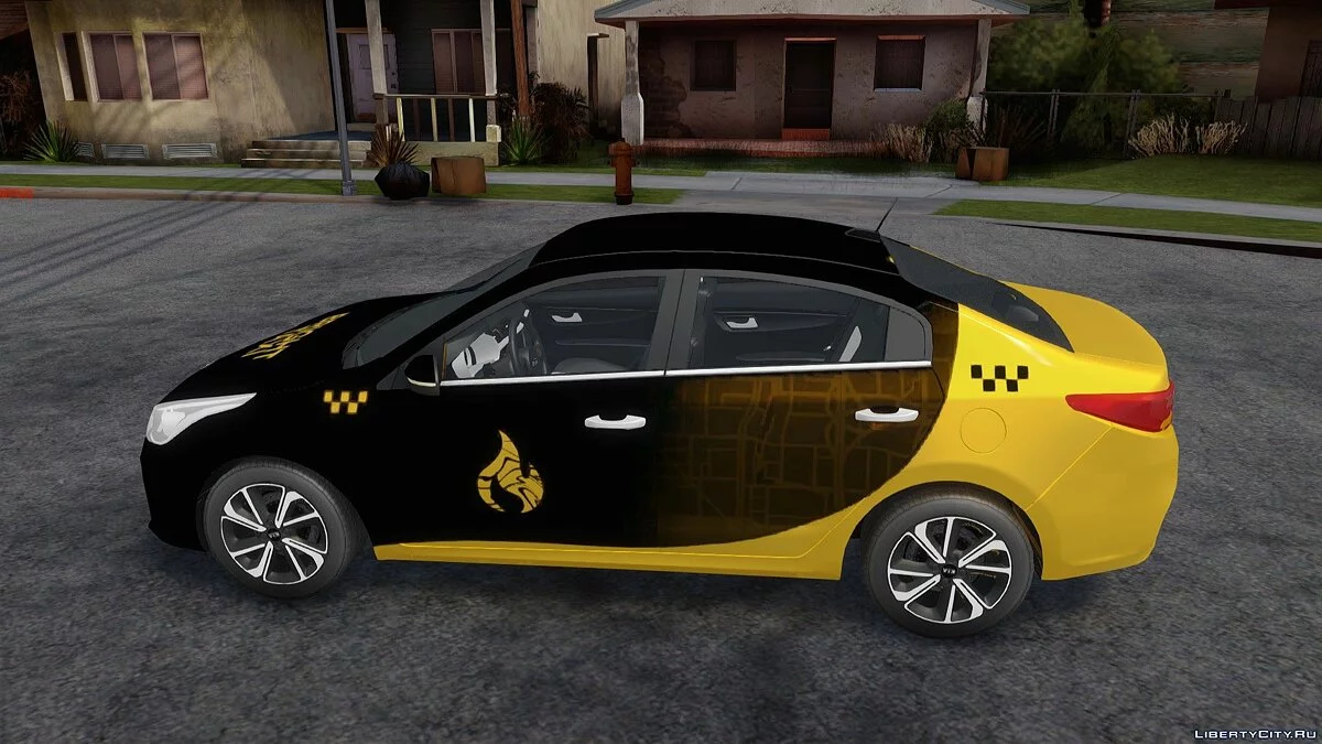 Kia Rio '17 - Bright Такси / GTA San Andreas