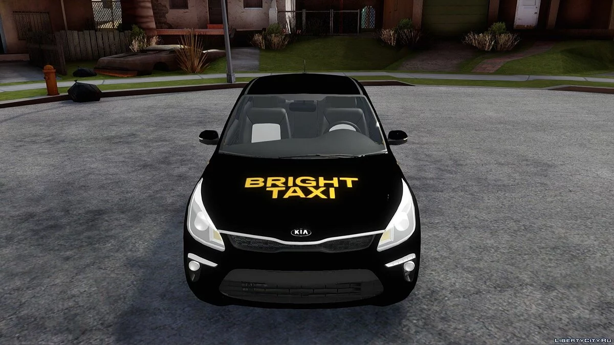 Kia Rio '17 - Bright Такси / GTA San Andreas