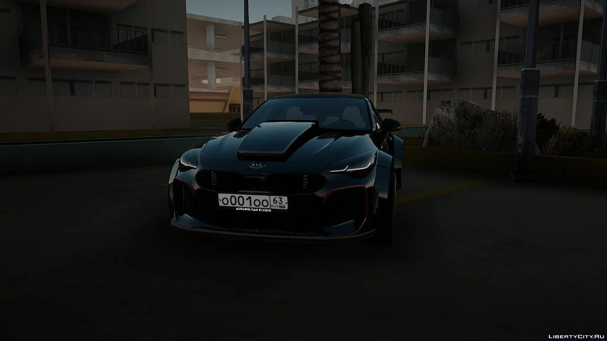 Kia Stinger Blood Mouth Edition / GTA San Andreas