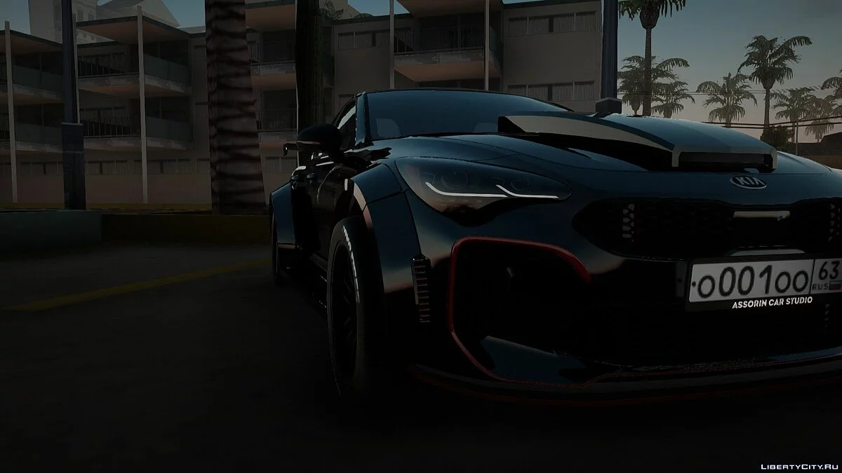 Kia Stinger Blood Mouth Edition / GTA San Andreas