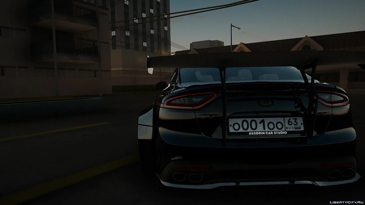 Kia Stinger Blood Mouth Edition / GTA San Andreas