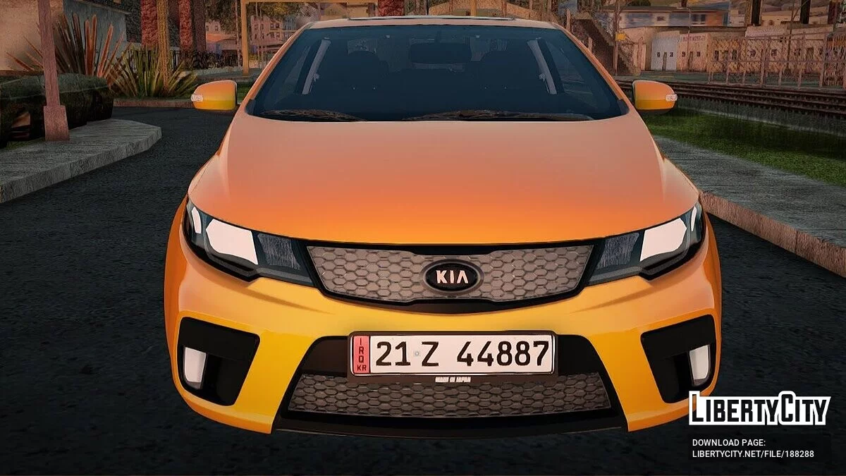 Kia Forte Taxi Baghdad / GTA San Andreas