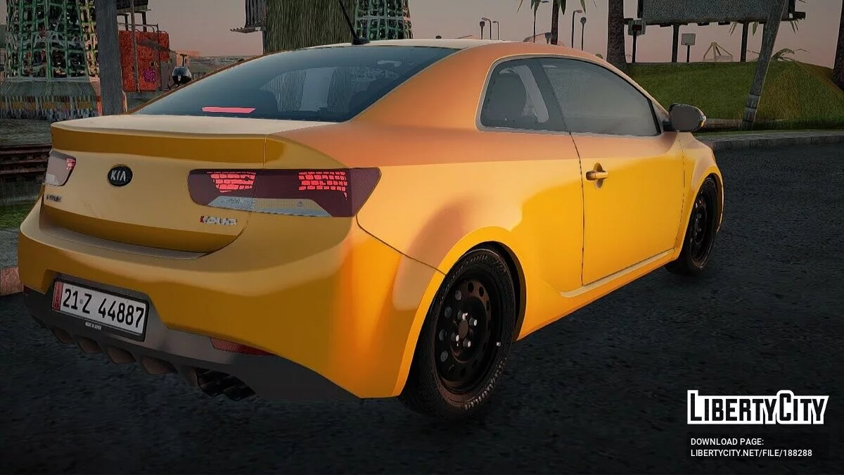 Kia Forte Taxi Baghdad / GTA San Andreas