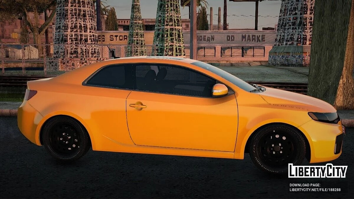 Kia Forte Taxi Baghdad / GTA San Andreas