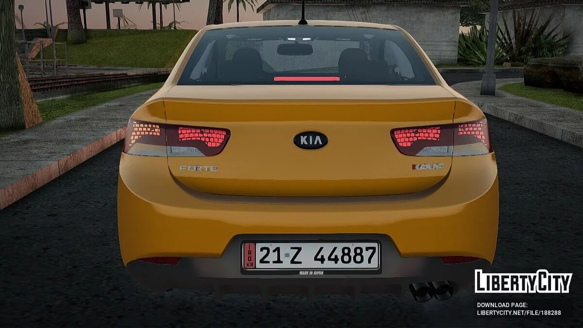 Kia Forte Taxi Baghdad / GTA San Andreas