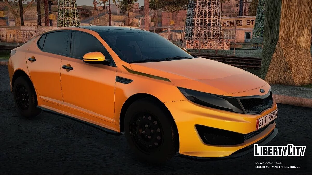 Kia Optima 2011 Taxi Baghdad / GTA San Andreas