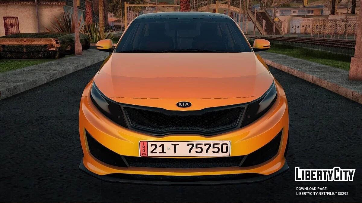 Kia Optima 2011 Taxi Baghdad / GTA San Andreas