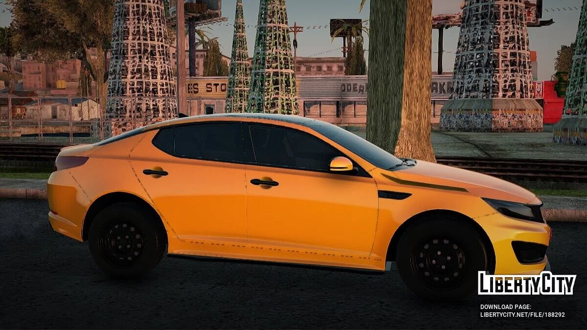 Kia Optima 2011 Taxi Baghdad / GTA San Andreas