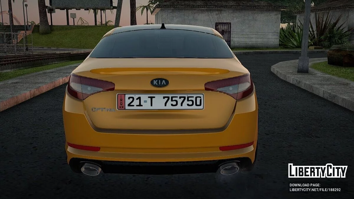 Kia Optima 2011 Taxi Baghdad / GTA San Andreas