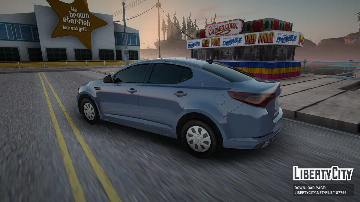 Kia Optima SX 2016 / GTA San Andreas