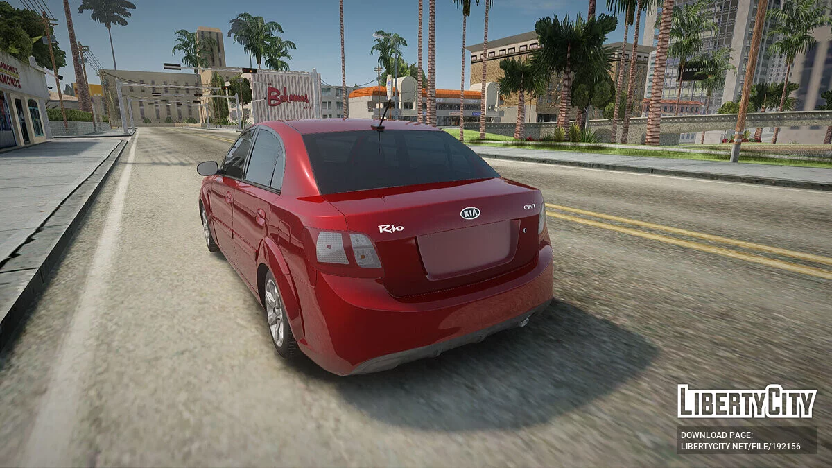 Kia Rio / GTA San Andreas
