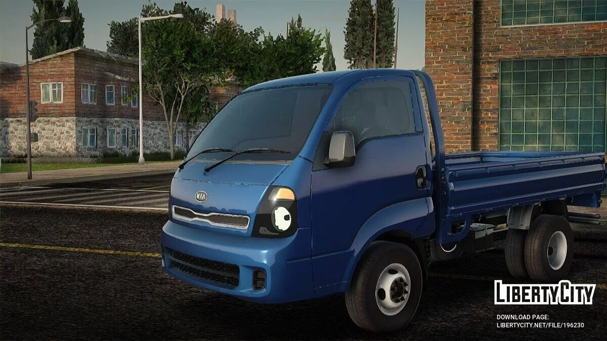 KIA Bongo K2500 Dark Blue / GTA San Andreas